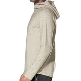 WOLFE | waffle knit hoodie | heather khaki