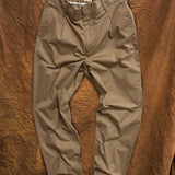 DILLON | classic straight pleated trouser | khaki