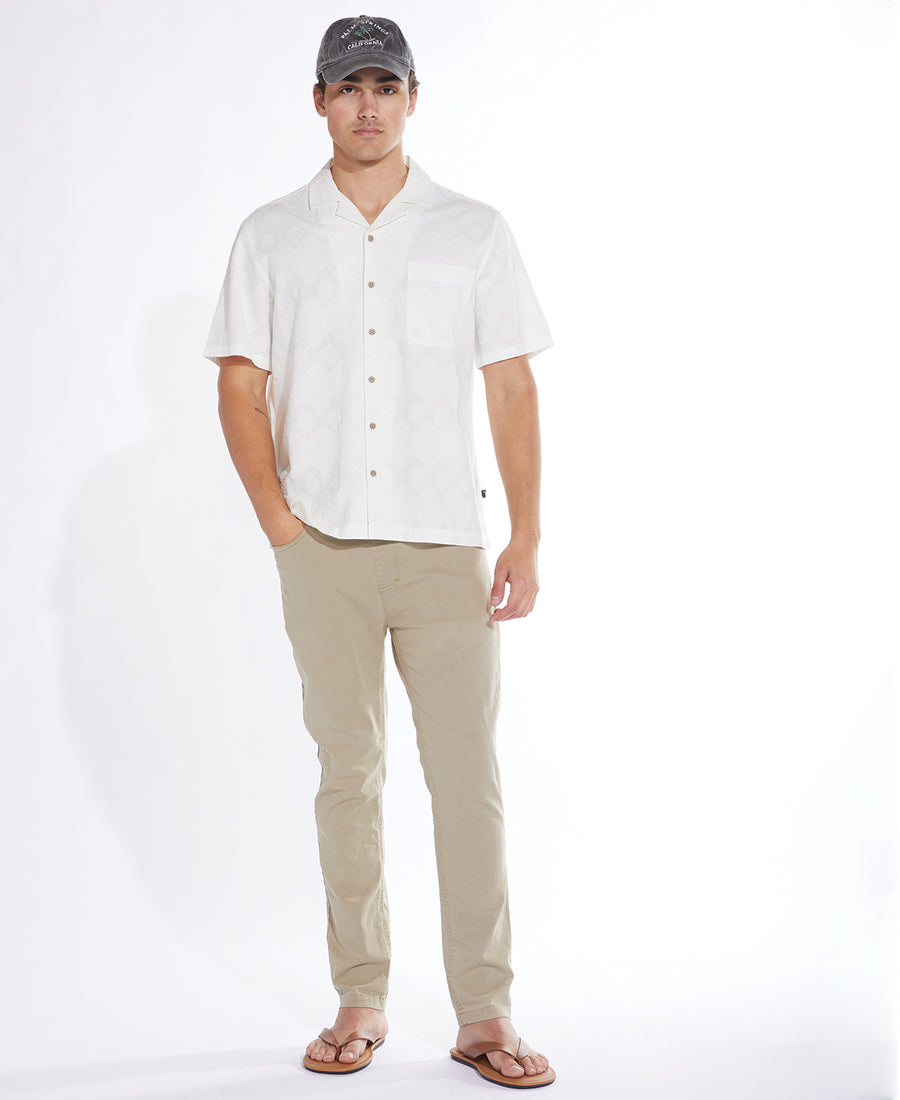 Zapata Relaxed Fit Resort Shirt (Ivory)