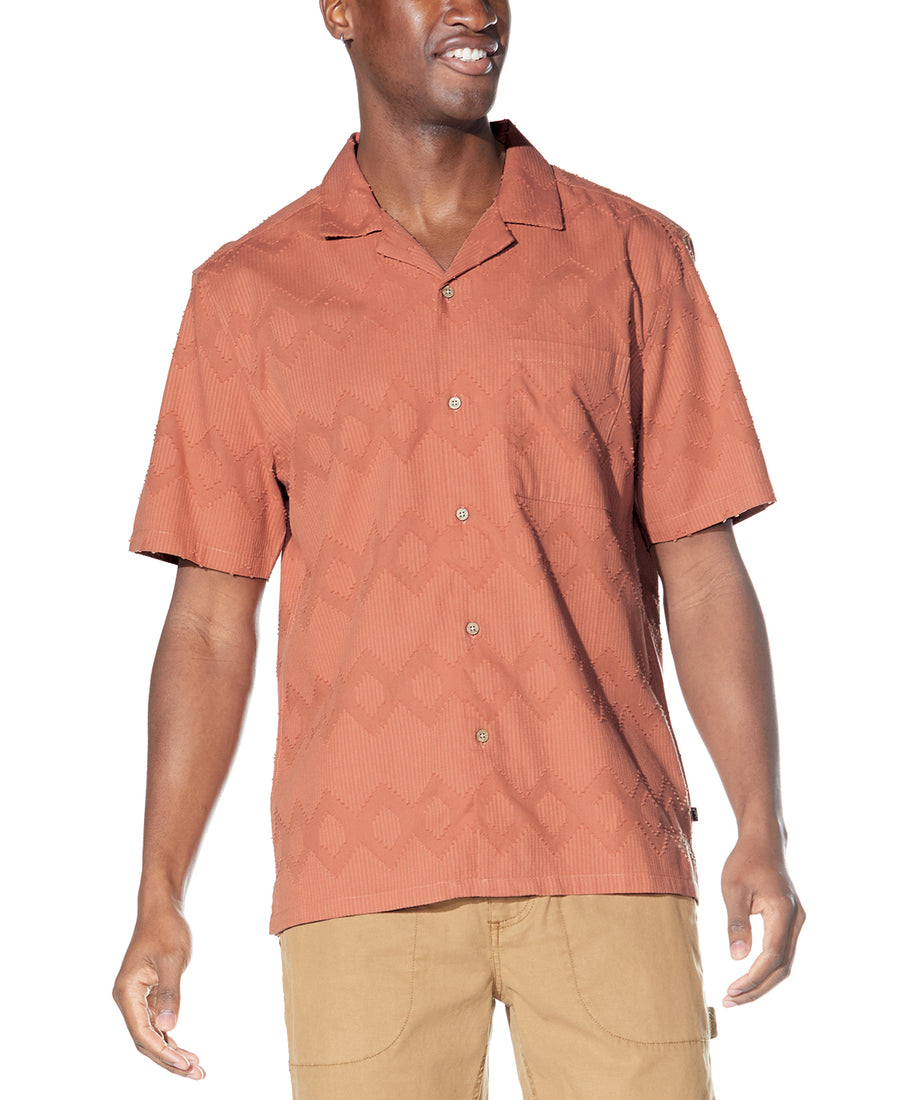 Zapata Relaxed Fit Resort Shirt (Rust)