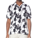 CAYMAN | printed resort shirt | white