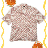 MISSION | relaxed fit printed resort shirt | mauve