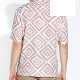 MISSION | relaxed fit printed resort shirt | mauve