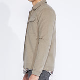 DEREK | trucker jacket | heather khaki