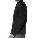 NICK | knit shirt | black