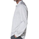 NICK | knit shirt | heather gray