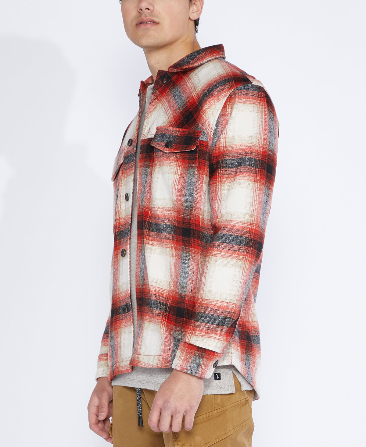 Jacket (Red) CIVIL Shirt Fit – SOCIETY Relaxed Micah
