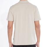 DAWSON | knit resort shirt | beige