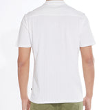 DAWSON | knit resort shirt | white