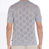 DIEGO | sweater knit resort shirt | heather gray