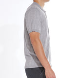 ETHAN | sweater knit shirt | heather gray