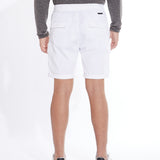WESTY | 10" pull on cargo short | white