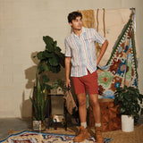 CLYDE | 6" tailored short | rust