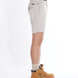 LUCAS | 6" tailored waist tab short | stone