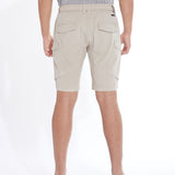 RUSSELL | 8.5" cargo jogger short | stone