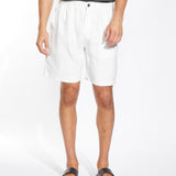 DAMON | 9" relaxed fit utility short | parchment