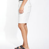DAMON | 9" relaxed fit utility short | parchment