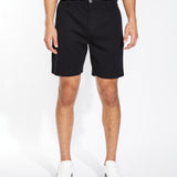 CHARLIE | 8" new classic fit knit short | black