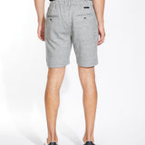 CHARLIE | 8" new classic fit knit short | heather gray