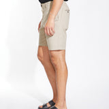 CHARLIE | 8" new classic fit ripstop short | stone