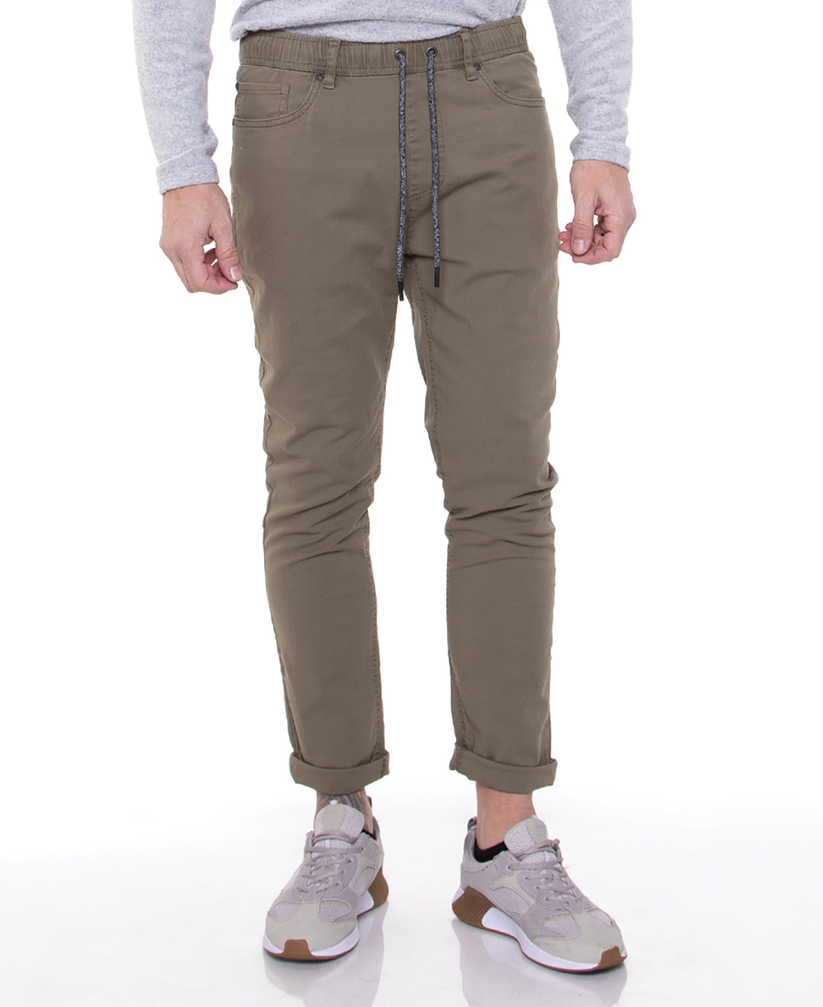 Edwin Slouch Pants (Olive) CIVIL SOCIETY