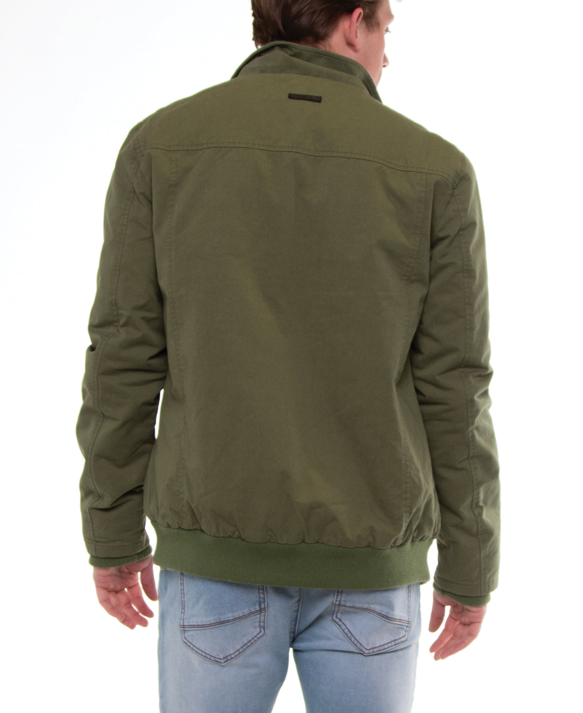 Olive on sale harrington jacket