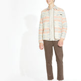 SALEM | zip shirt jacket | cream