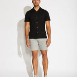 PARKER | knit resort shirt | black