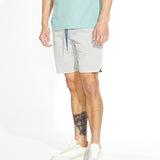 HORRACE | 8.5" pull on short | light gray
