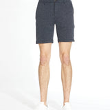 TEMPLETON | 8.5" piqué knit tailored short | heather charcoal