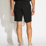 CAMPUS | 8.5" stretch ripstop short | black