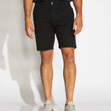 CAMPUS | 8.5" stretch ripstop short | black