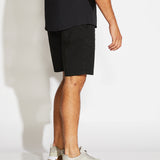 CAMPUS | 8.5" stretch ripstop short | black