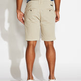 CAMPUS | 8.5" stretch ripstop short | stone