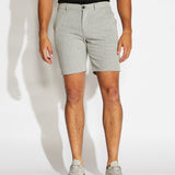 BLAKE | 8.5" herringbone knit short | black