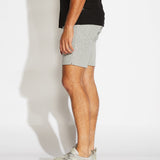 BLAKE | 8.5" herringbone knit short | black