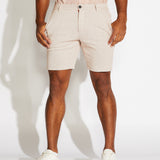 BLAKE | 8.5" herringbone knit short | cinnamon