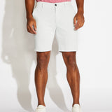 BLAKE | 8.5" herringbone knit short | light gray