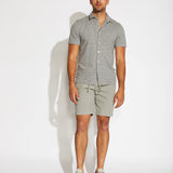 BADGLEY | 8.5" tailored short | dark gray