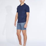 KEITH | 6" tailored short | heather slate