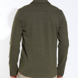 BENNETT | shirt jacket | dark olive