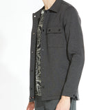 Bennett Heavy Knit Jacket (Heather Charcoal)