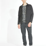 Bennett Heavy Knit Jacket (Heather Charcoal)