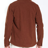BENNETT | shirt jacket | rust