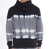 Stokes Tie-Dyed Hoodie (Black)