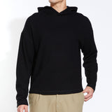 JONES | oversized fit hoodie | black