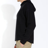 JONES | oversized fit hoodie | black