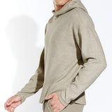JONES | oversized fit hoodie | heather stone