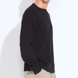 BOULDER | relaxed fit crewneck sweatshirt | black