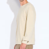 BOULDER | relaxed fit crewneck sweatshirt | heather oatmeal